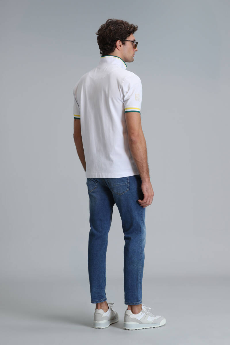 Davıd Smart Jean Erkek Pantolon Regular Fit Mavi - 6