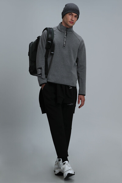 Davın Erkek Sweatshirt Gri - 4