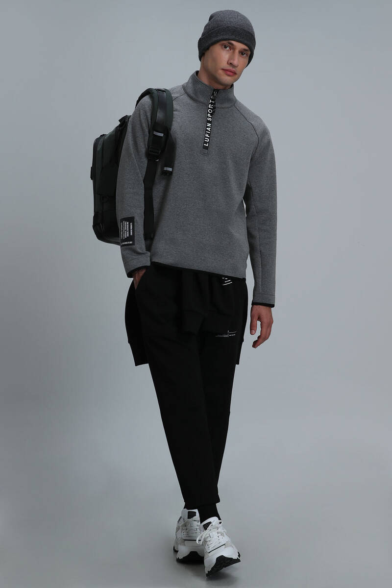 Davın Erkek Sweatshirt Gri - 4