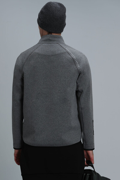 Davın Erkek Sweatshirt Gri - 6