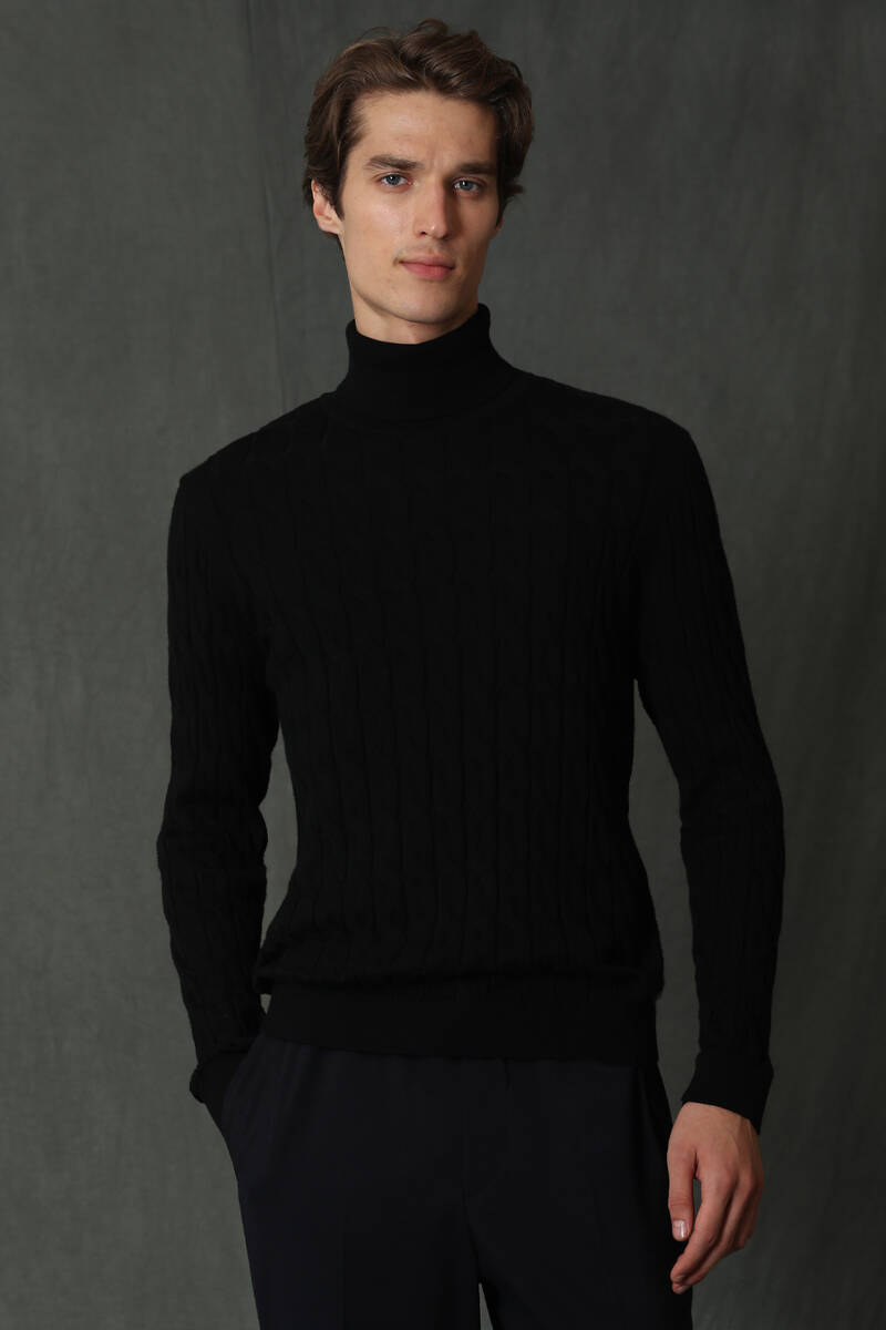 Denı Men's Sweater Black