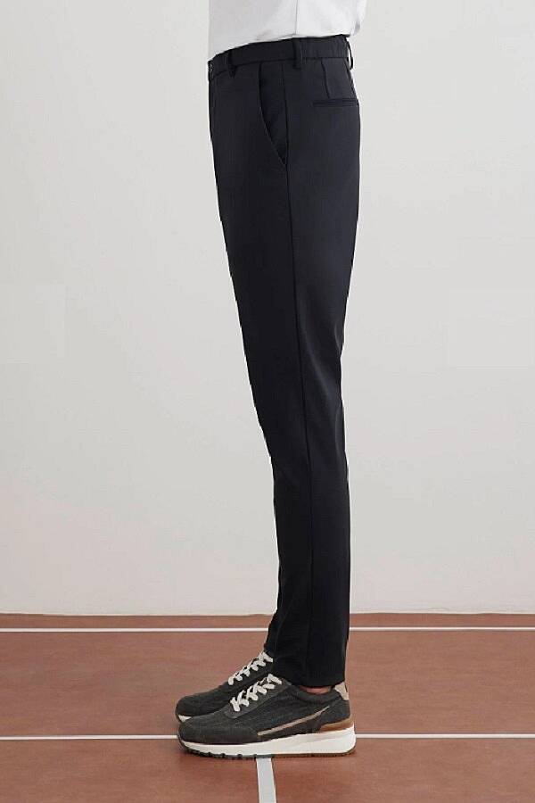 Denver Lacivert Renk Teknik Chino Pantolon - 2