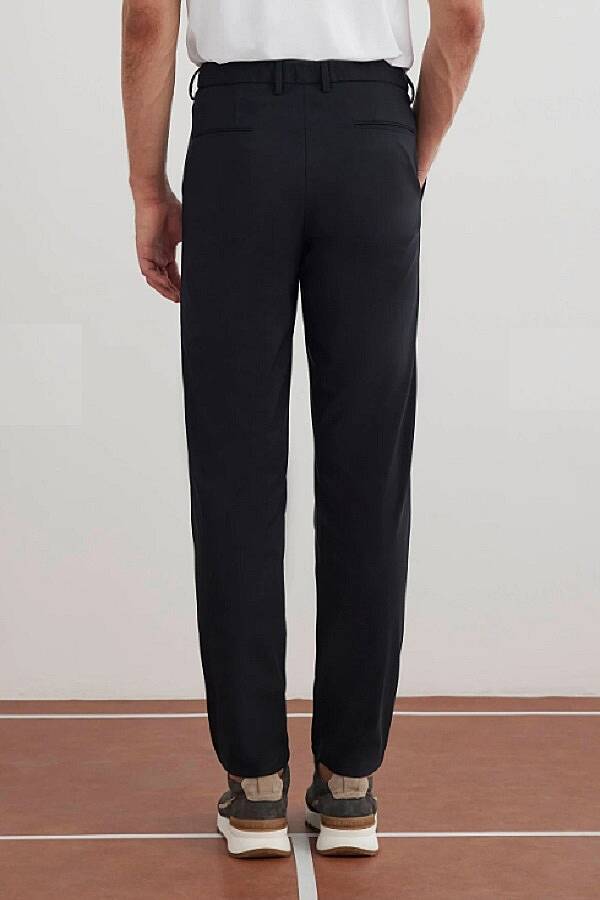 Denver Lacivert Renk Teknik Chino Pantolon - 3