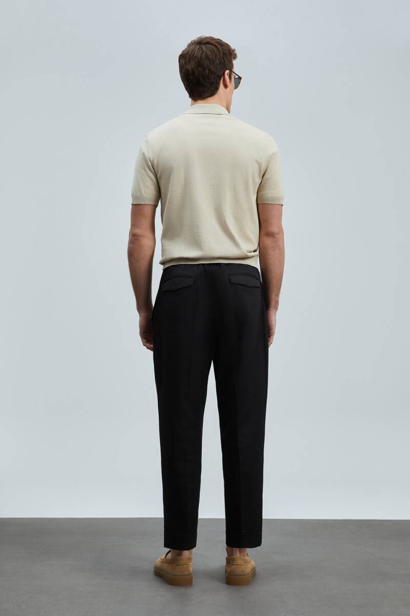 Derek Erkek İpek Karışımlı Kazak Bej - 6