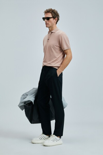 Derek Erkek İpek Karışımlı Kazak Gül Kurusu - 3