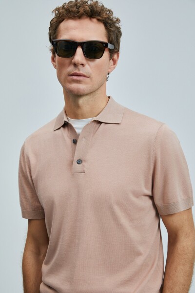 Derek Erkek İpek Karışımlı Kazak Gül Kurusu - 4