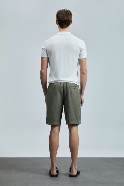 Derek Erkek İpek Karışımlı Kazak Kırık Beyaz - 6