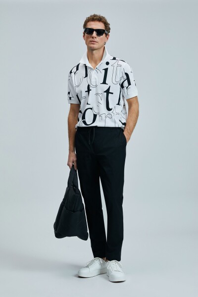 Dıamond Smart Erkek Polo Tişört Beyaz - LUFIAN (1)