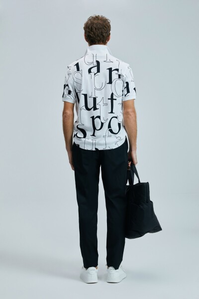 Dıamond Smart Erkek Polo Tişört Beyaz - 6