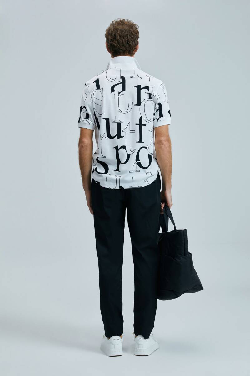 Dıamond Smart Erkek Polo Tişört Beyaz - 6