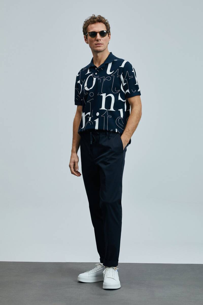 Dıamond Smart Erkek Polo Tişört Lacivert - 2