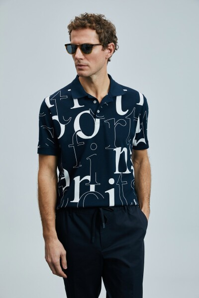 Dıamond Smart Erkek Polo Tişört Lacivert - 3