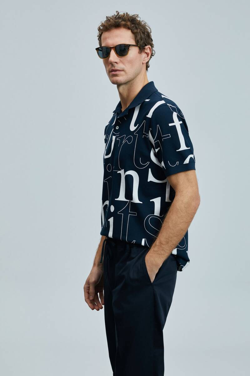 Dıamond Smart Erkek Polo Tişört Lacivert - 4