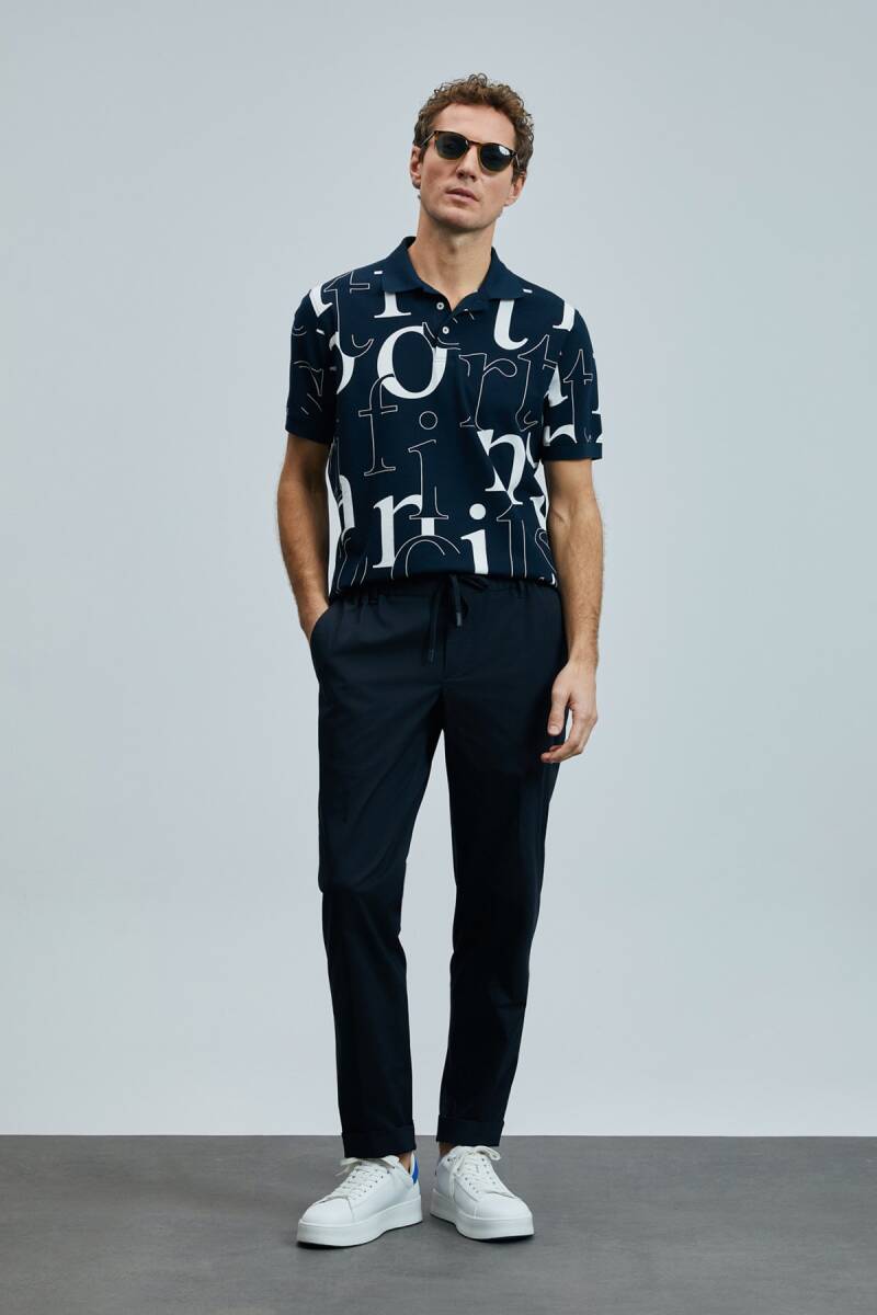 Dıamond Smart Erkek Polo Tişört Lacivert - 5