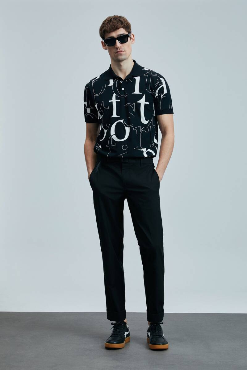 Dıamond Smart Erkek Polo Tişört Siyah - 2