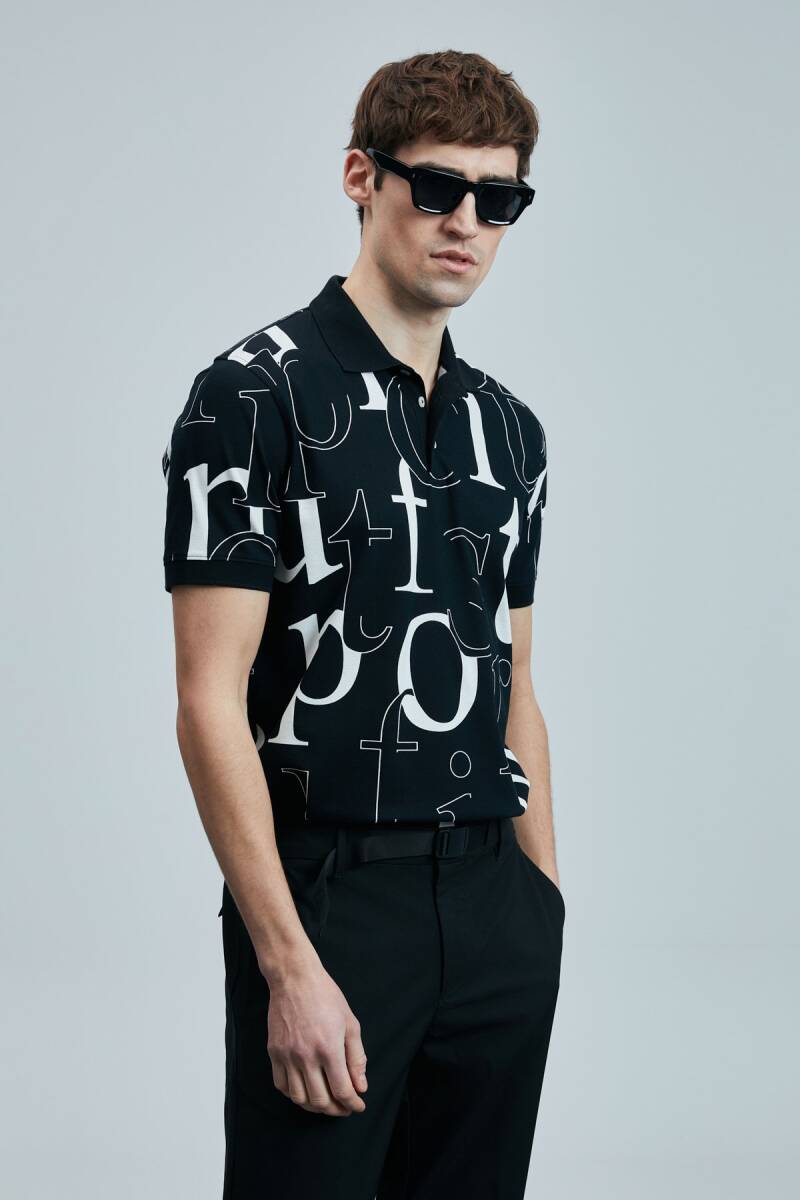 Dıamond Smart Erkek Polo Tişört Siyah - 3