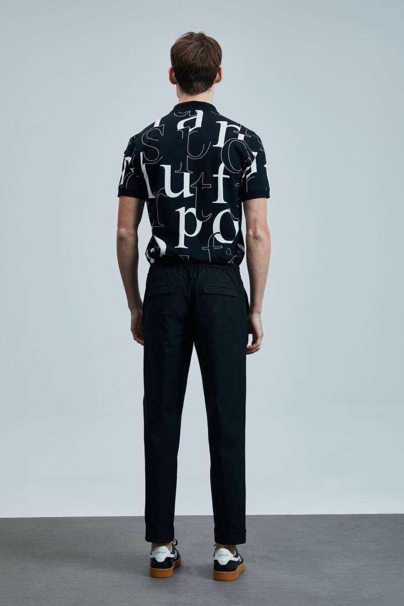 Dıamond Smart Erkek Polo Tişört Siyah - 6