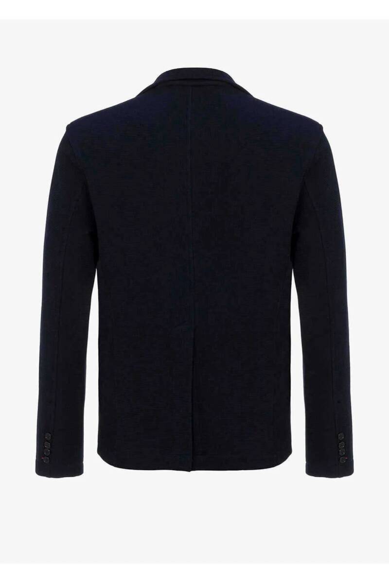 Dominic Navy Blue Knitwear Jacket - 5
