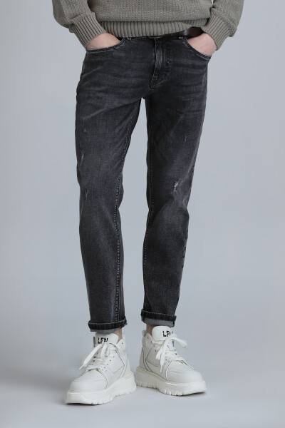 Duffy Smart Jean Erkek Pantolon Slim Fit Siyah - 2