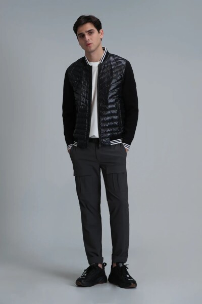 Edward Men's Coat Black - 3