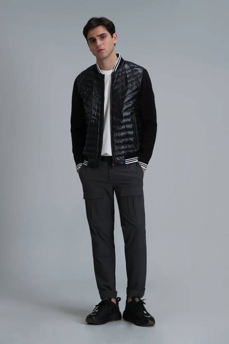 Edward Men's Coat Black - 3