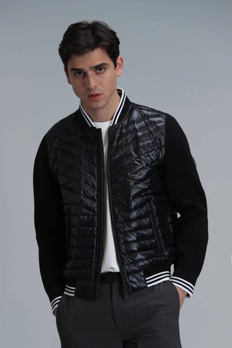 Edward Men's Coat Black - 4