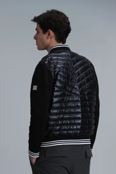 Edward Men's Coat Black - 5