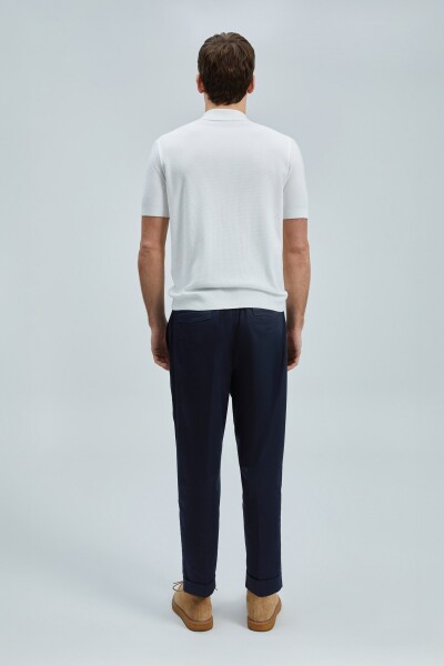 Edwın Erkek Modal Karışımlı Kazak Kırık Beyaz - 6