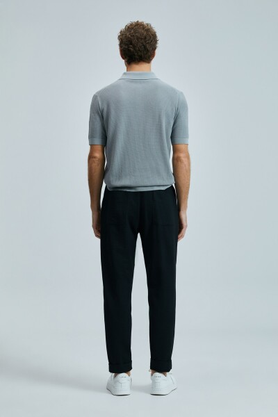 Edwın Erkek Modal Karışımlı Kazak Nane Yeşili - 6