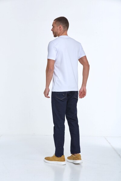 Elvio Printed Men's T-Shirt White - 5