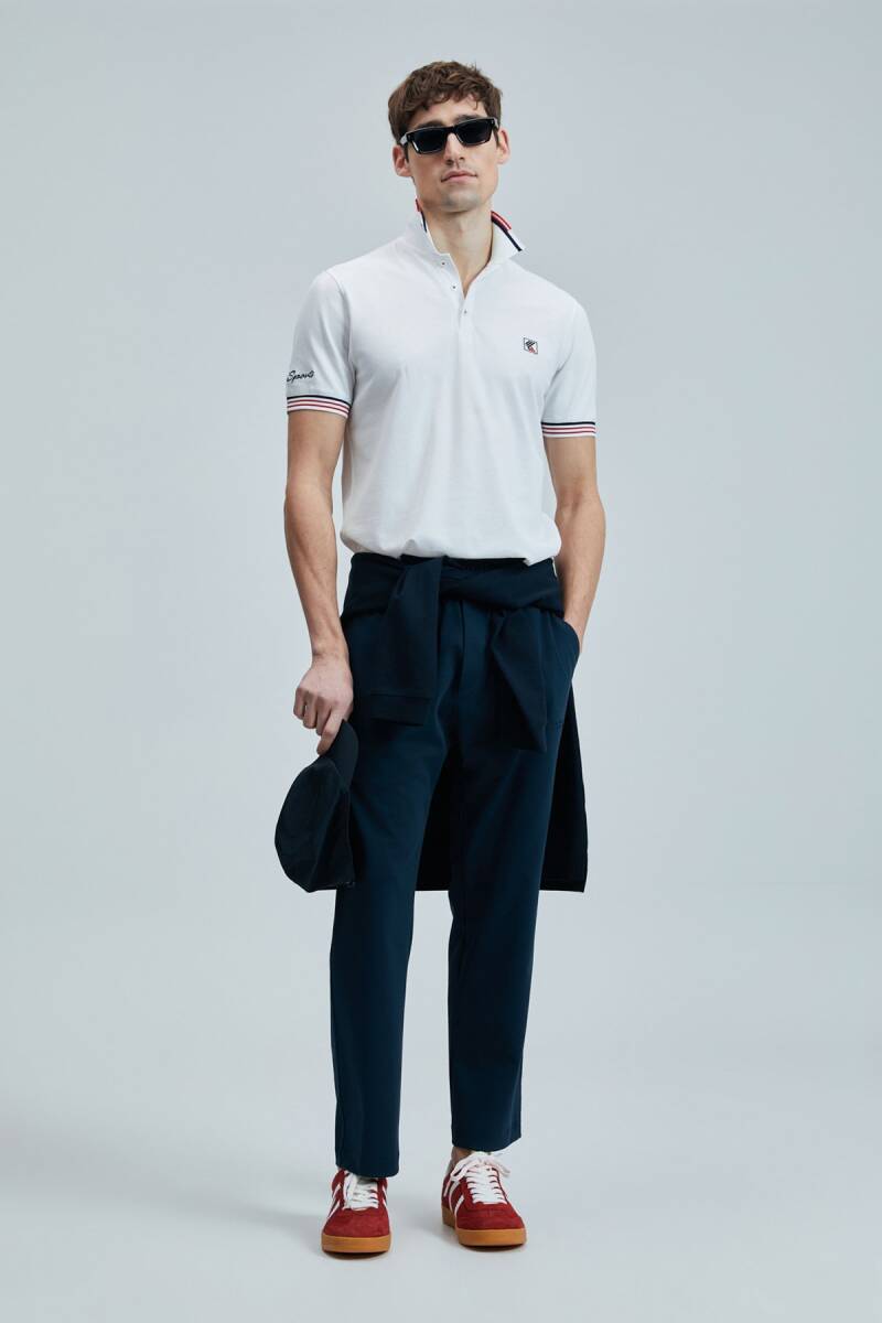 Eros Smart Erkek Polo Tişört Beyaz - 2