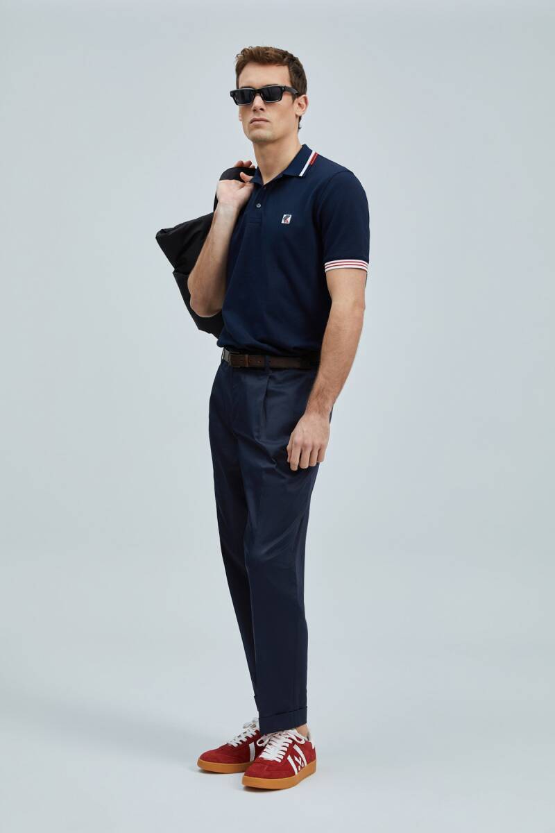 Eros Smart Erkek Polo Tişört Lacivert - 2