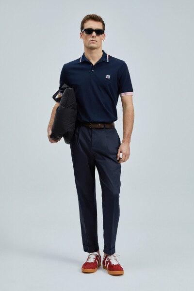 Eros Smart Erkek Polo Tişört Lacivert - 4