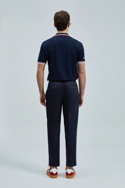 Eros Smart Erkek Polo Tişört Lacivert - 6