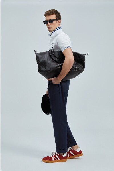 Everes Smart Erkek Polo Tişört Beyaz - LUFIAN (1)