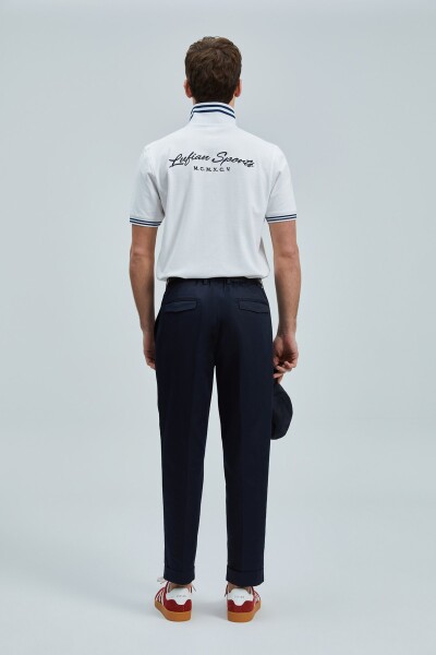 Everes Smart Erkek Polo Tişört Beyaz - 5