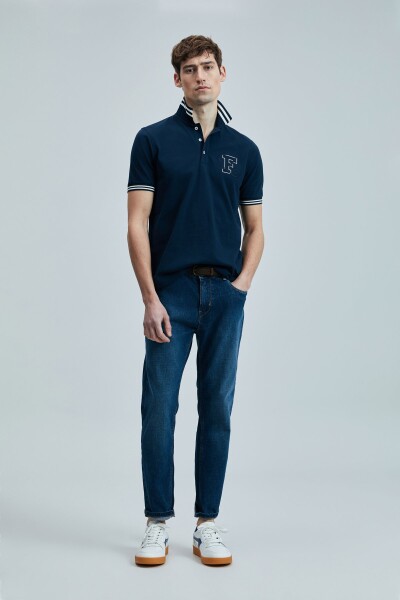 Everes Smart Erkek Polo Tişört Lacivert - 5