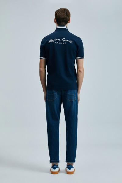 Everes Smart Erkek Polo Tişört Lacivert - 6