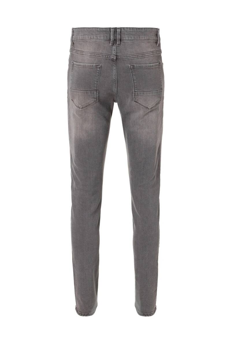 Evlo Kahve Renk Beş Cepli Denim Pantolon - 4
