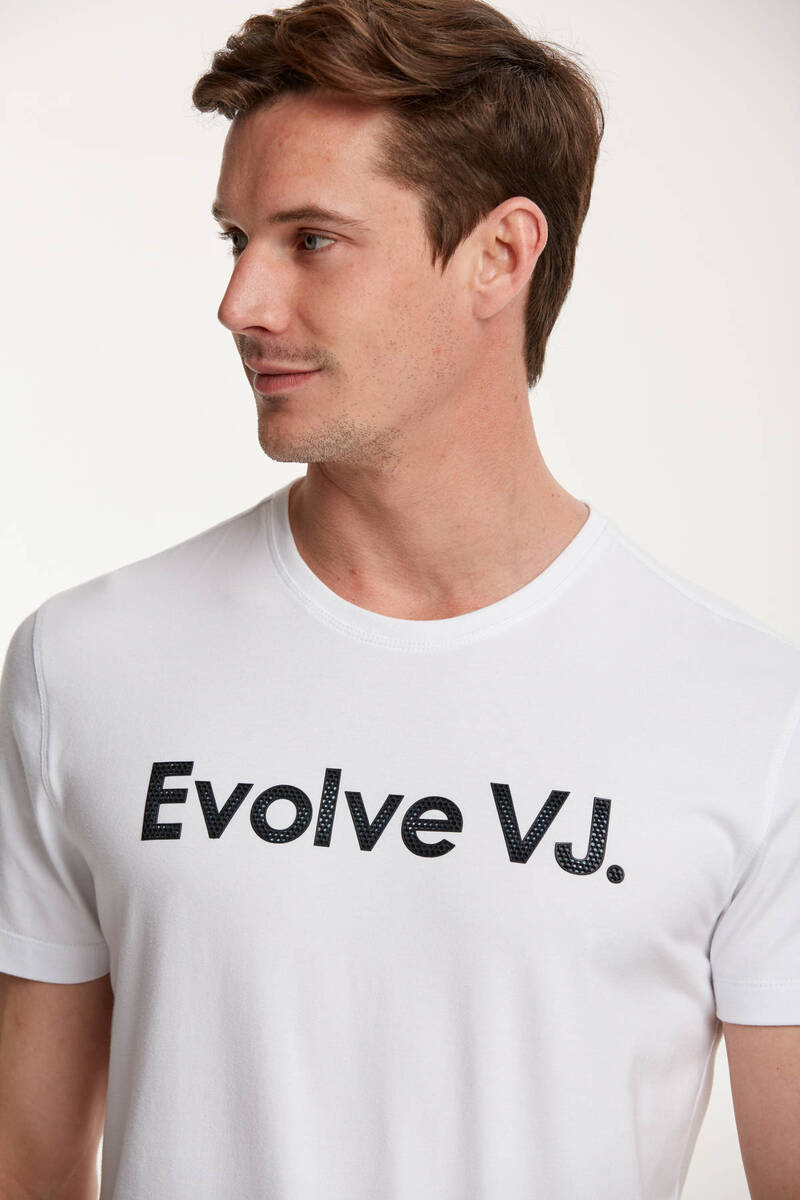 Evolve VJ Printed Round Neck Men's T-Shirt