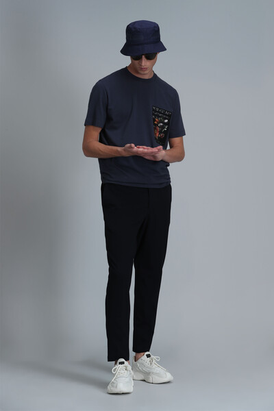 Exotıc Modern Grafik T- Shirt Antrasit - 4