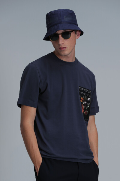 Exotıc Modern Grafik T- Shirt Antrasit - 5