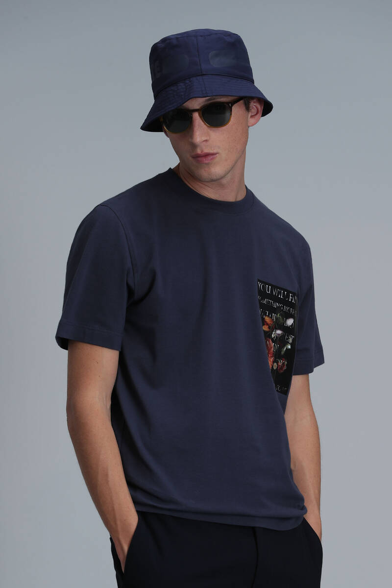 Exotıc Modern Grafik T- Shirt Antrasit - 5
