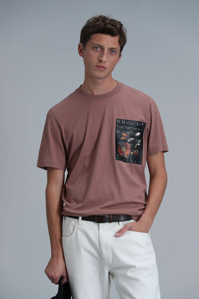Exotıc Modern Grafik T- Shirt Tarçın 