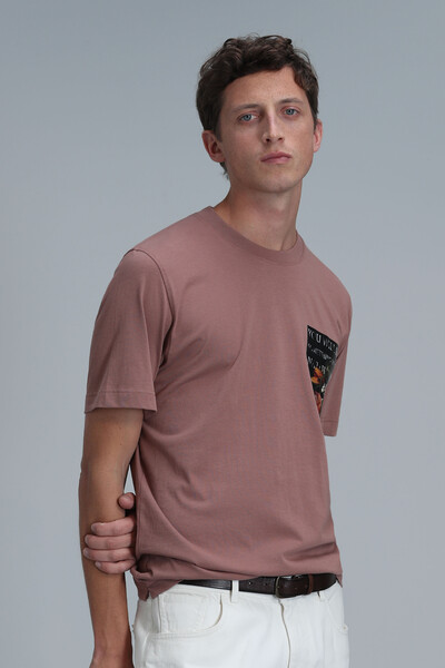 Exotıc Modern Grafik T- Shirt Tarçın - 5