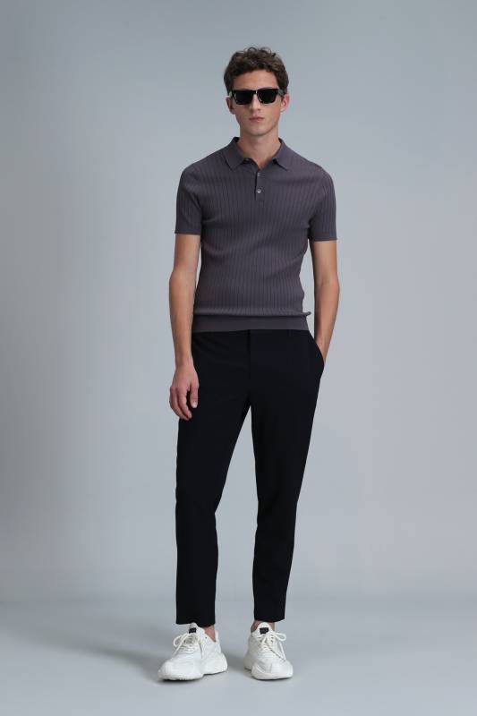 Eze Men's Sweater Plum - 2