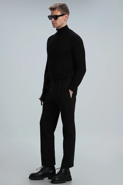 Face Men's Sweater Black - 4