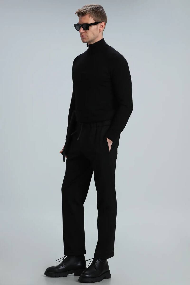 Face Men's Sweater Black - 4