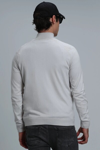 Face Men's Sweater Ecru - 6