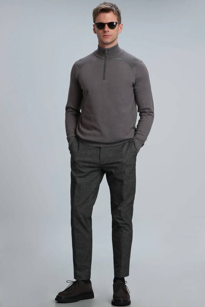 Face Men's Sweater Mink - 2